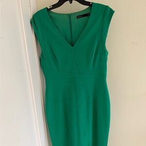 Karen Millen Vibrant Green Midi Dress